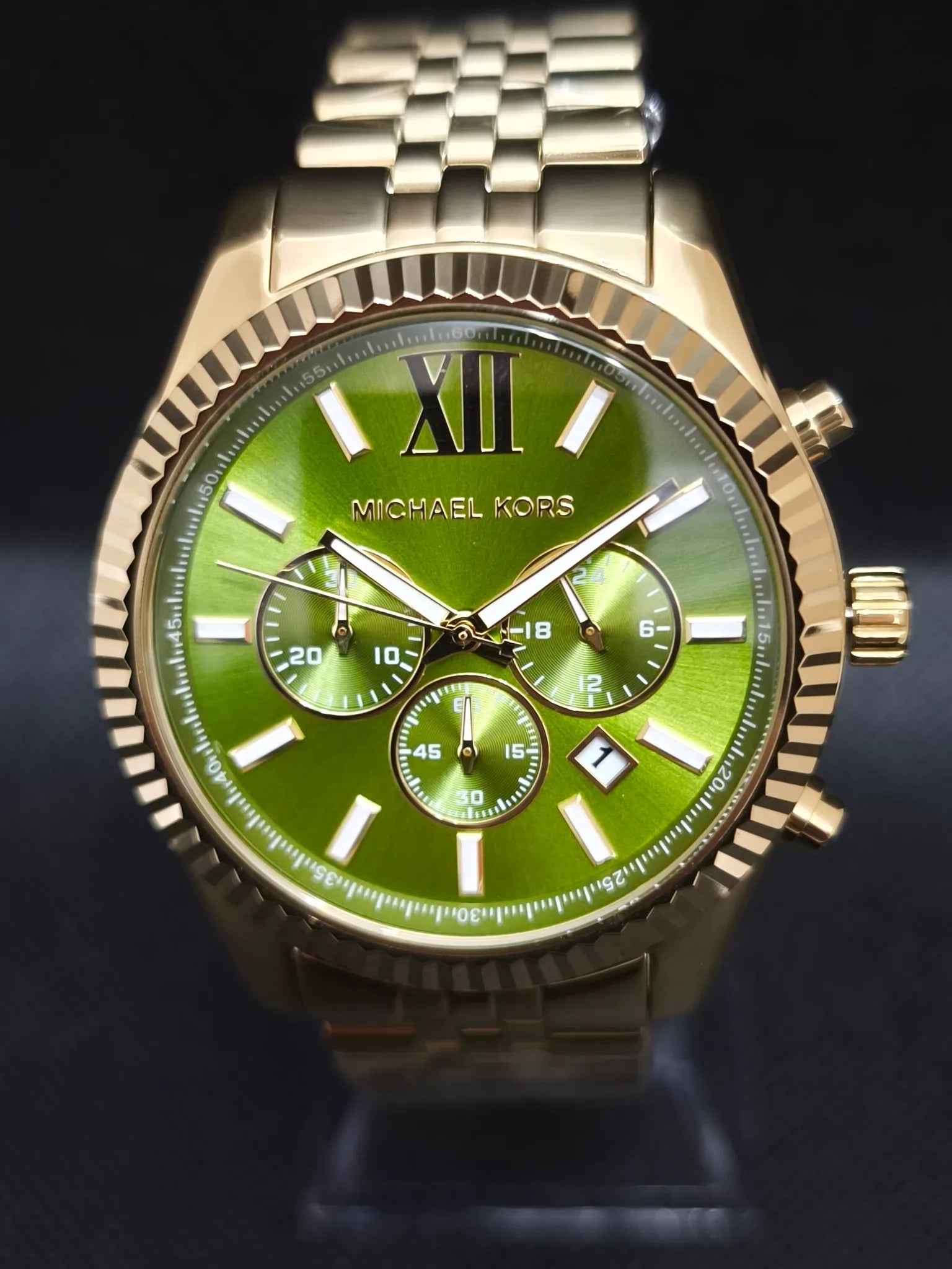 Michael Kors Lexington MK8446 Cronógrafo 44 mm verde