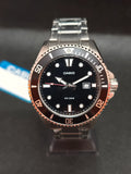 Reloj Casio MDV-107D-1A1VDF – Estilo Diver Hombre 46,3 mm Acero Esfera negra 200 m