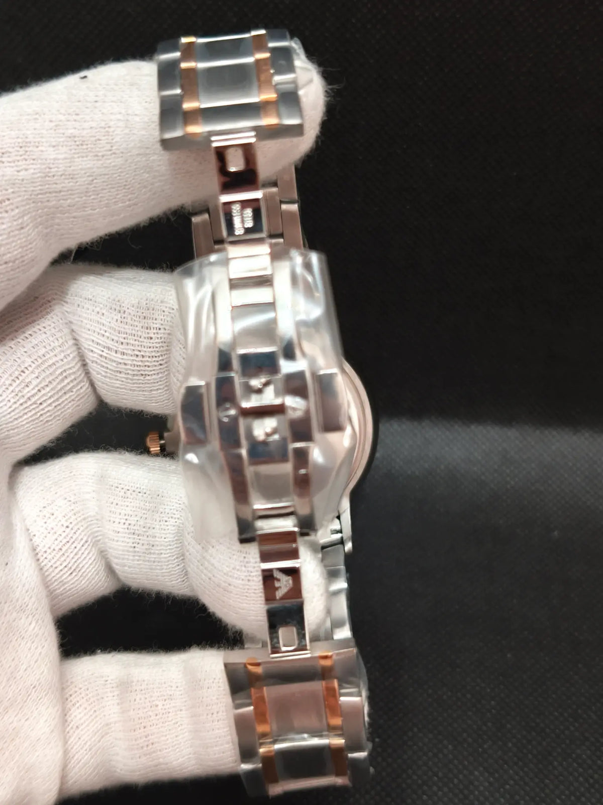Reloj Emporio Armani Renato AR80025 – Cronógrafo Hombre 43 mm Esfera azul y acero bicolor