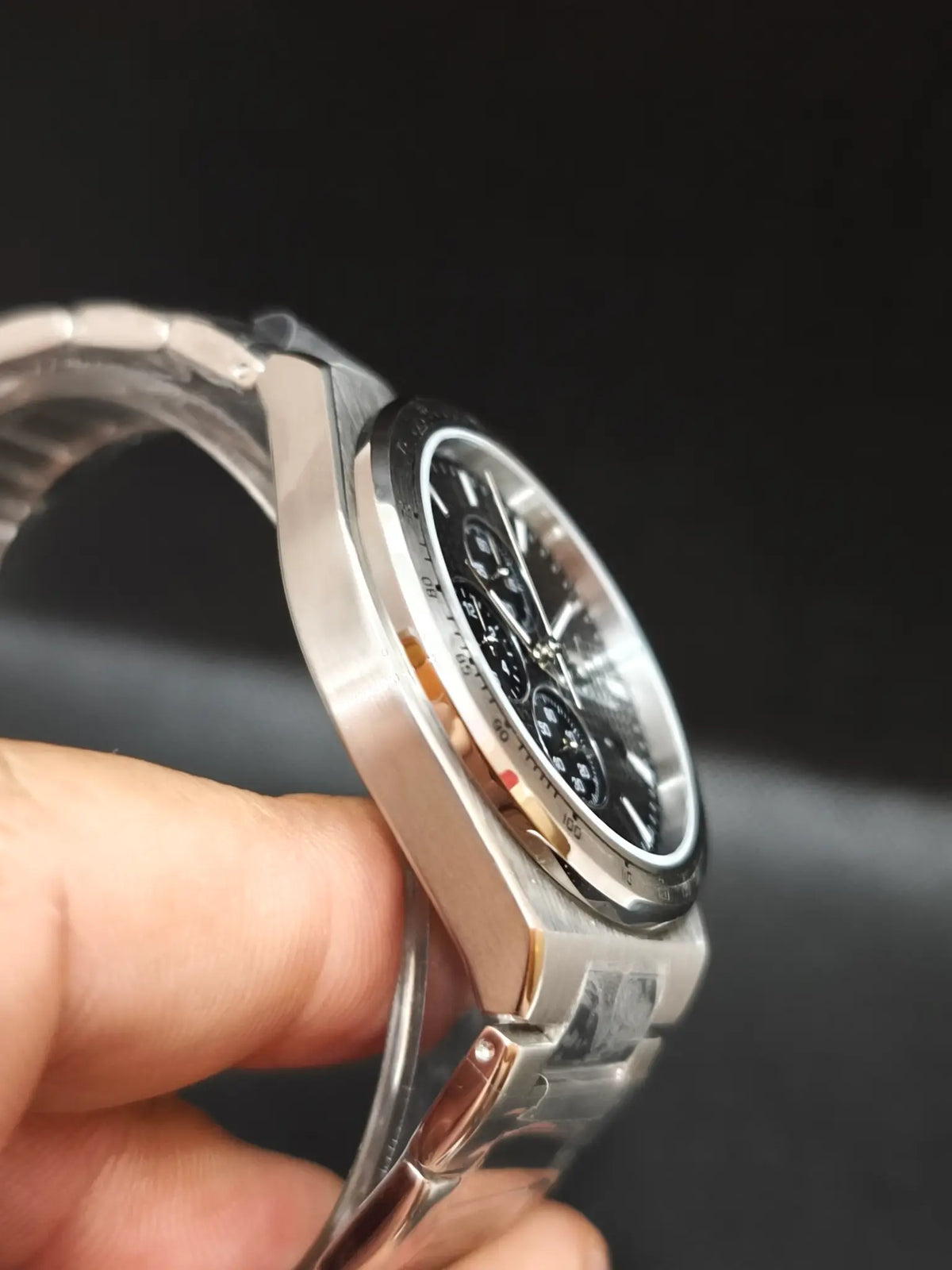 Reloj Maserati Velocità Slim R8873653004 – Cronógrafo Hombre 41 mm Esfera negra