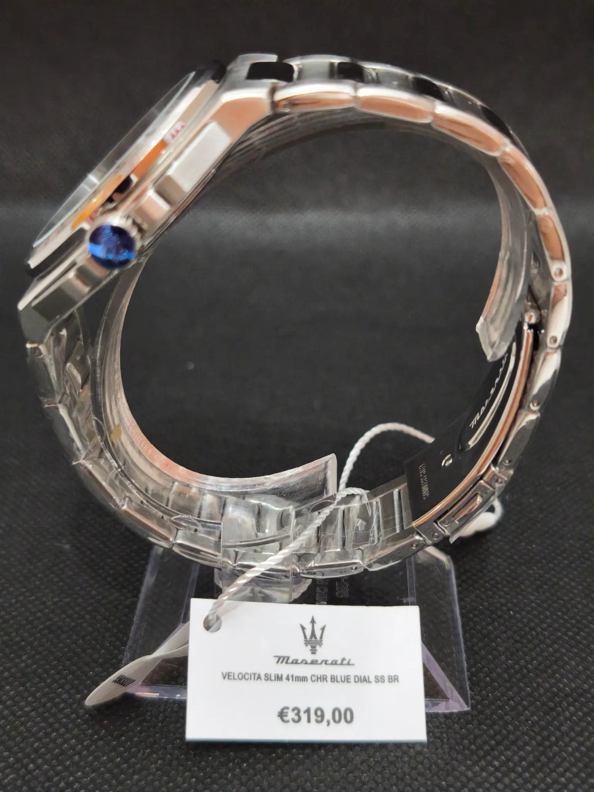Reloj Maserati Velocità Slim R8873653004 – Cronógrafo Hombre 41 mm Esfera negra