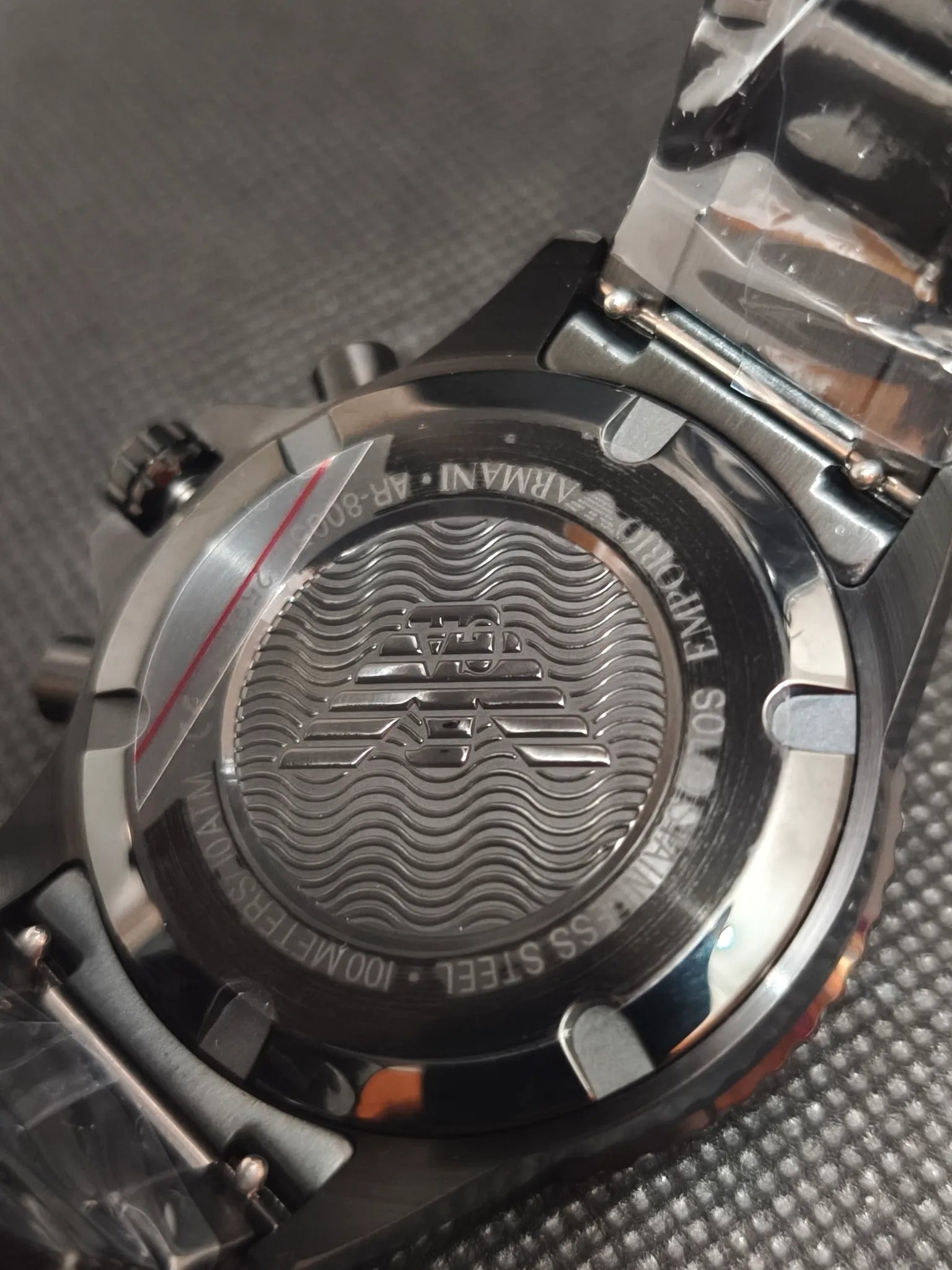 Reloj Emporio Armani Diver AR80050 – Diver cronógrafo Hombre 43 mm Acero negro