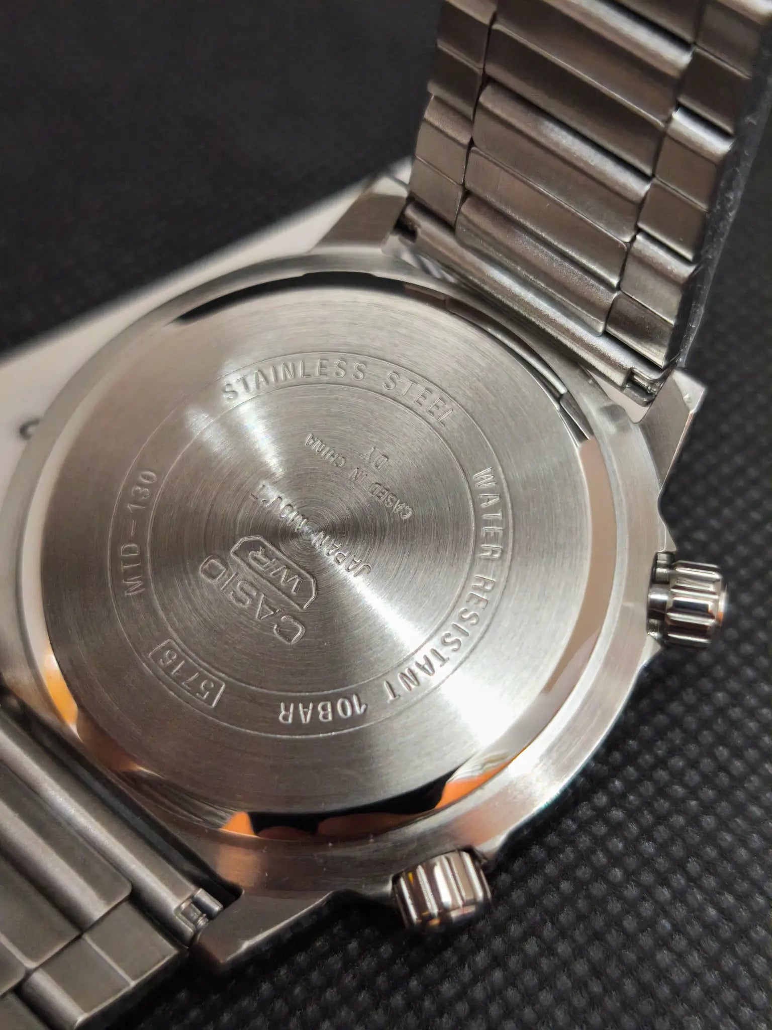 Trasera reloj Casio MTD-130D-1A4VDF original