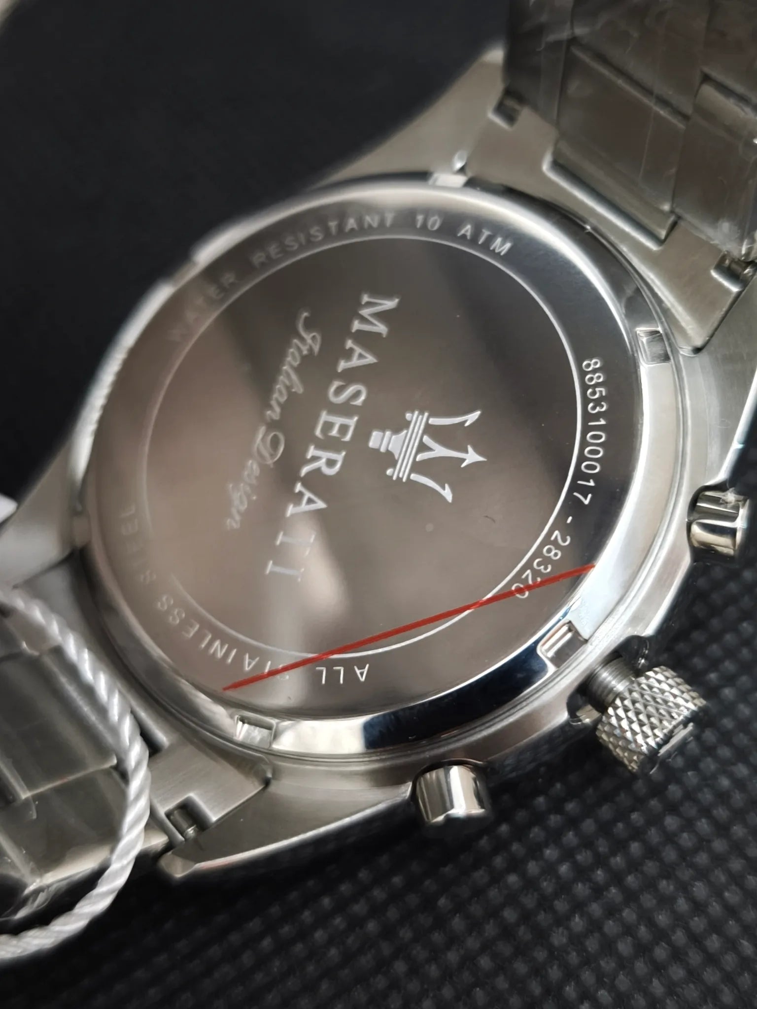 Reloj Maserati Competizione R8853100017 – Cuarzo con fecha Hombre 43 mm Esfera plateada