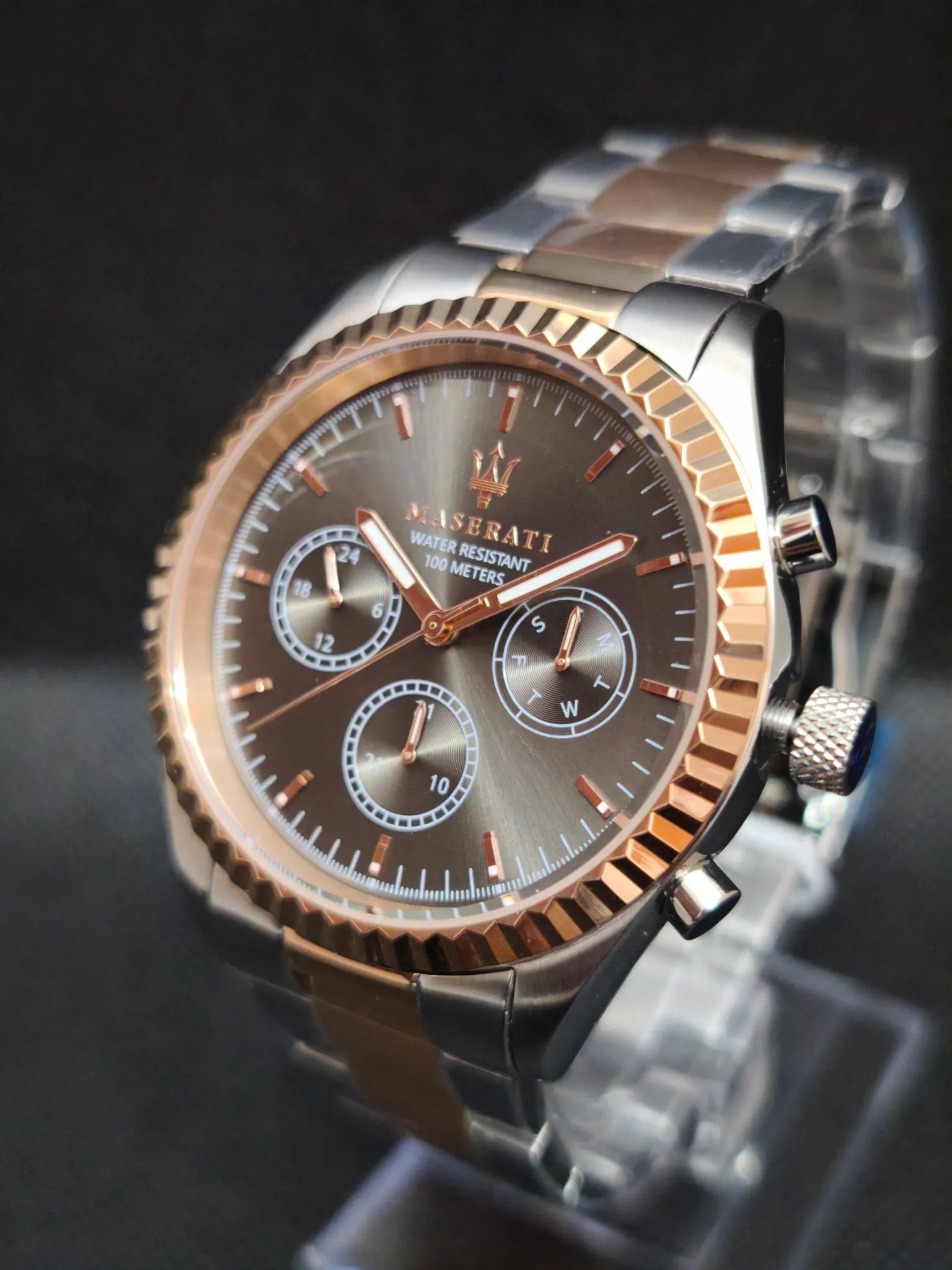 Reloj Maserati Competizione R8853100020 Hombre 43 mm Bicolor 