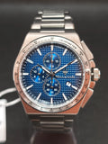 Reloj Maserati Velocità Slim R8873653003 cronógrafo hombre 41 mm esfera azul acero