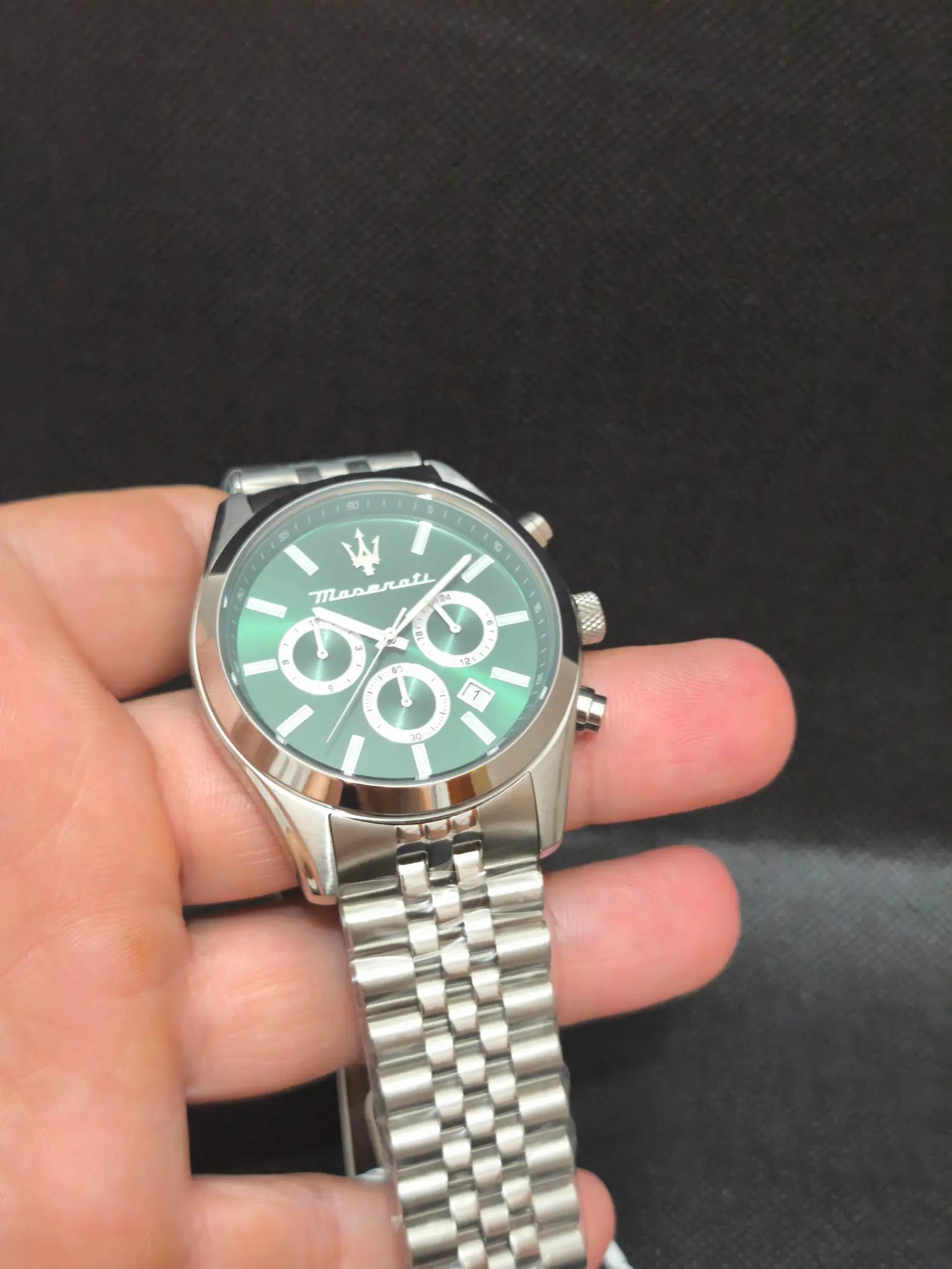 Reloj Maserati Attrazione R8853151023 – Multifunción Hombre 43 mm Verde Sunray