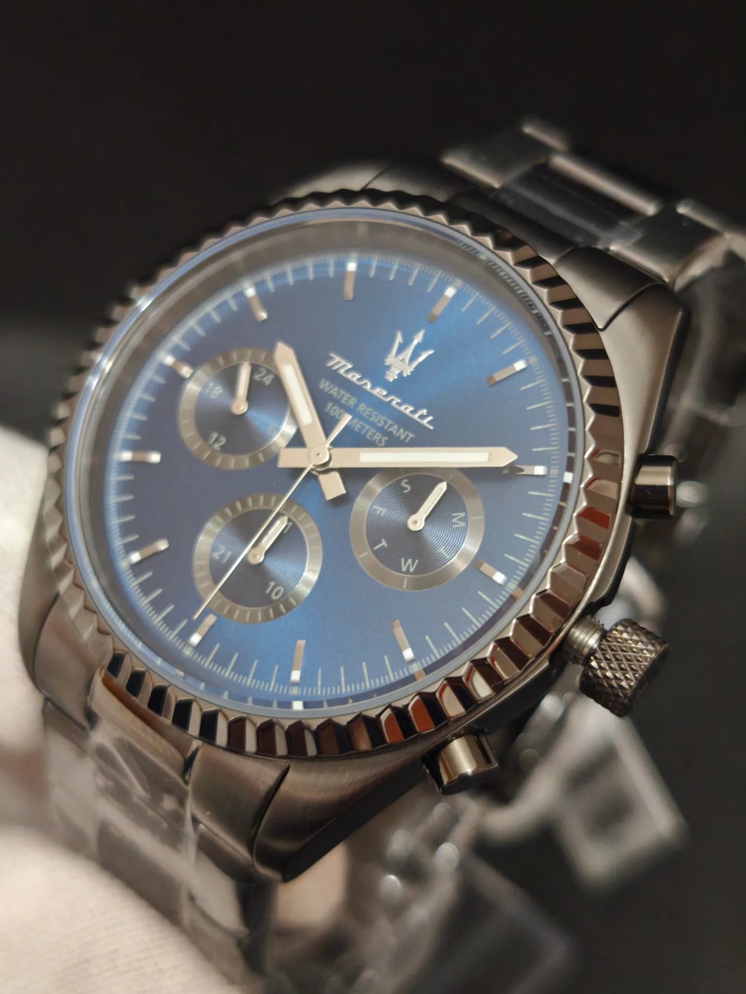 Reloj Maserati Competizione R8853100019 – Multifunción Hombre 43 mm Gris plomo (gunmetal)