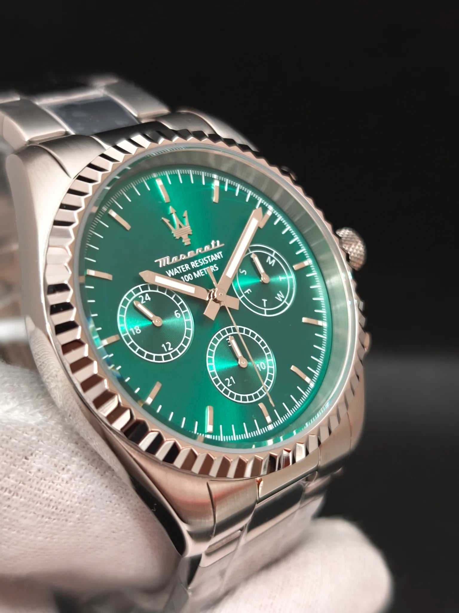 Reloj Maserati Competizione R8853100044 –  Esfera Verde 43 mm
