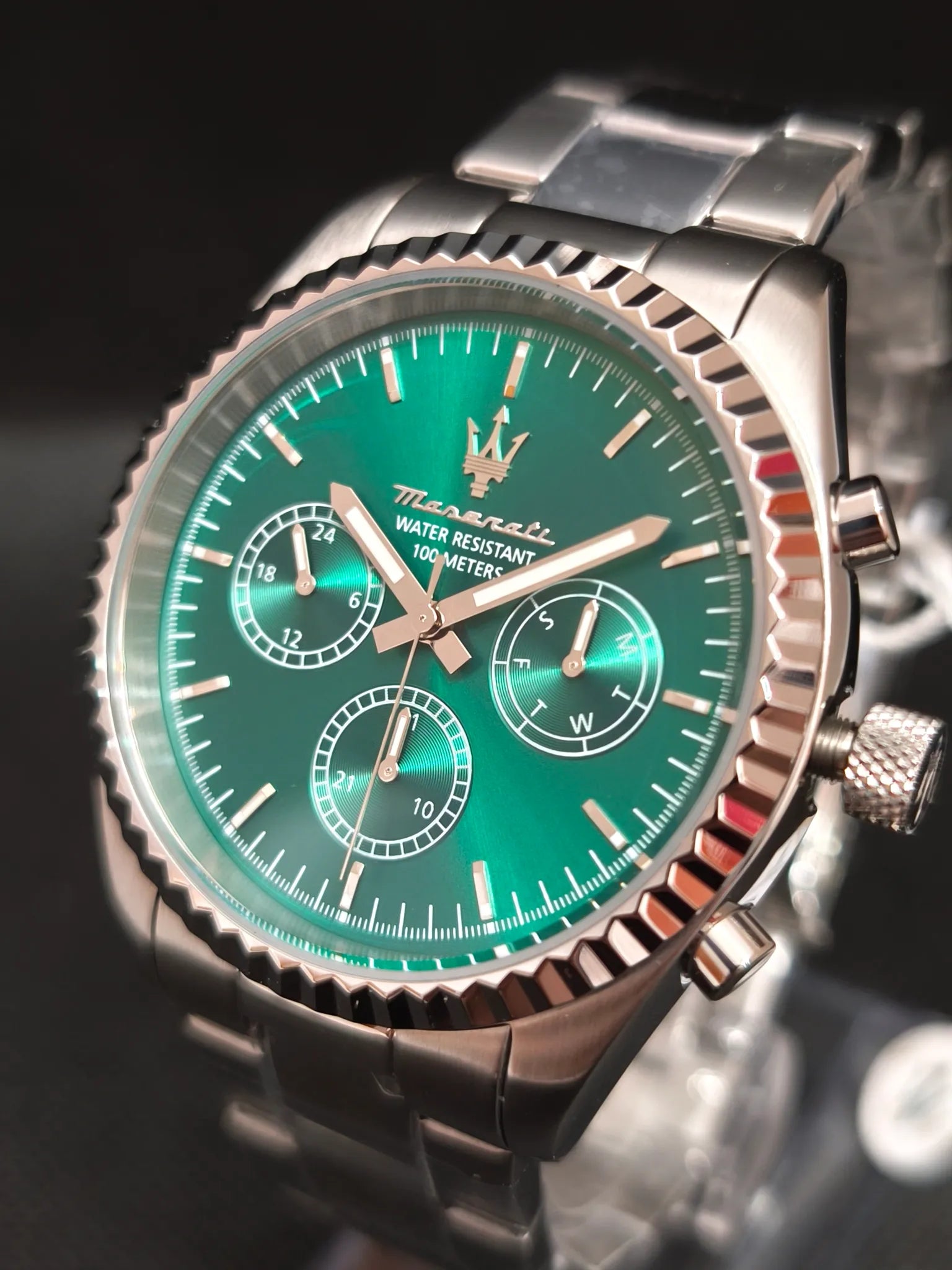 Maserati Competizione R8853100044 –  Esfera Verde hombre

