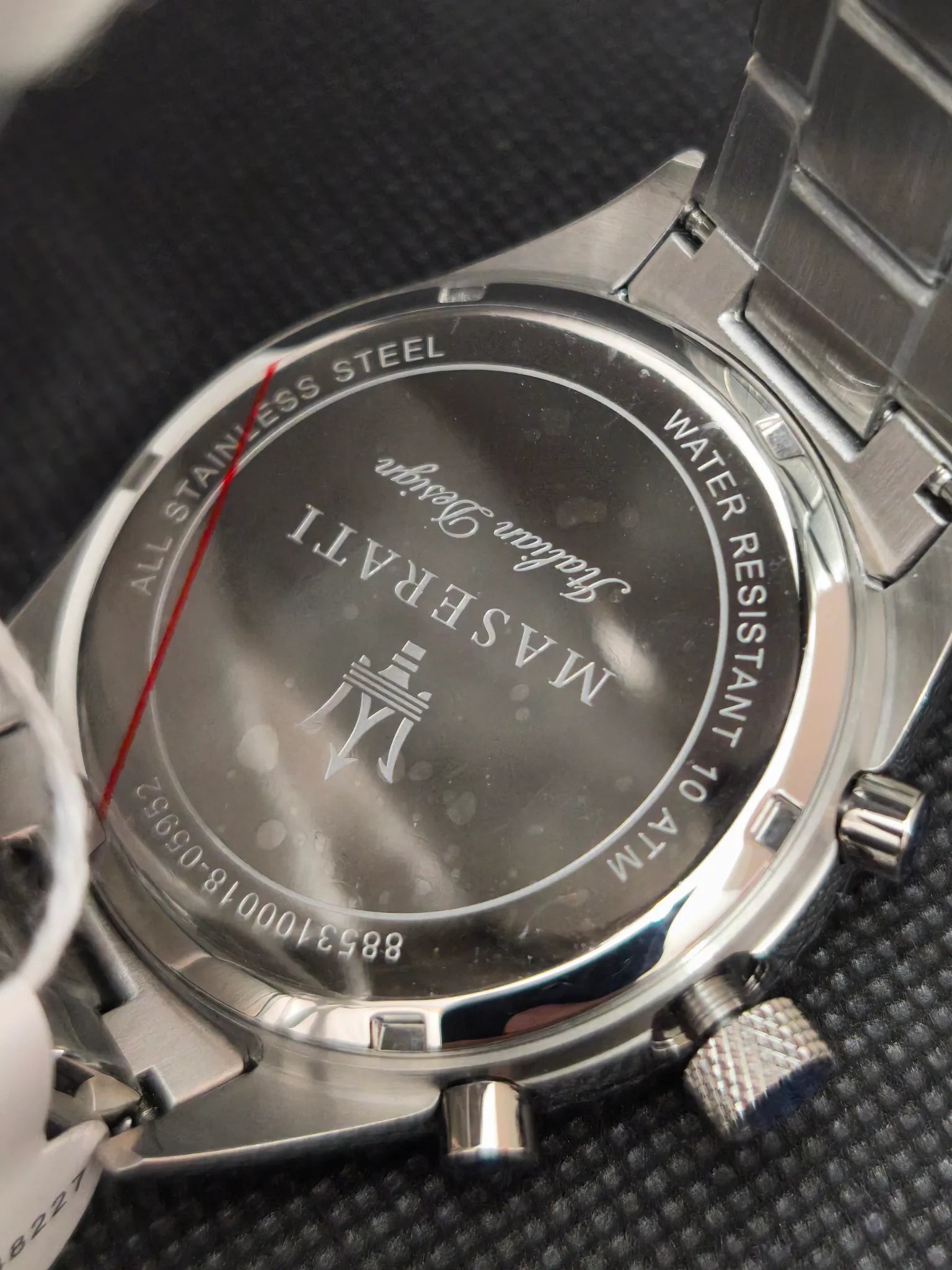 Reloj Maserati Competizione R8853100018 – Multifunción 43 mm Esfera Plateada (10 ATM)