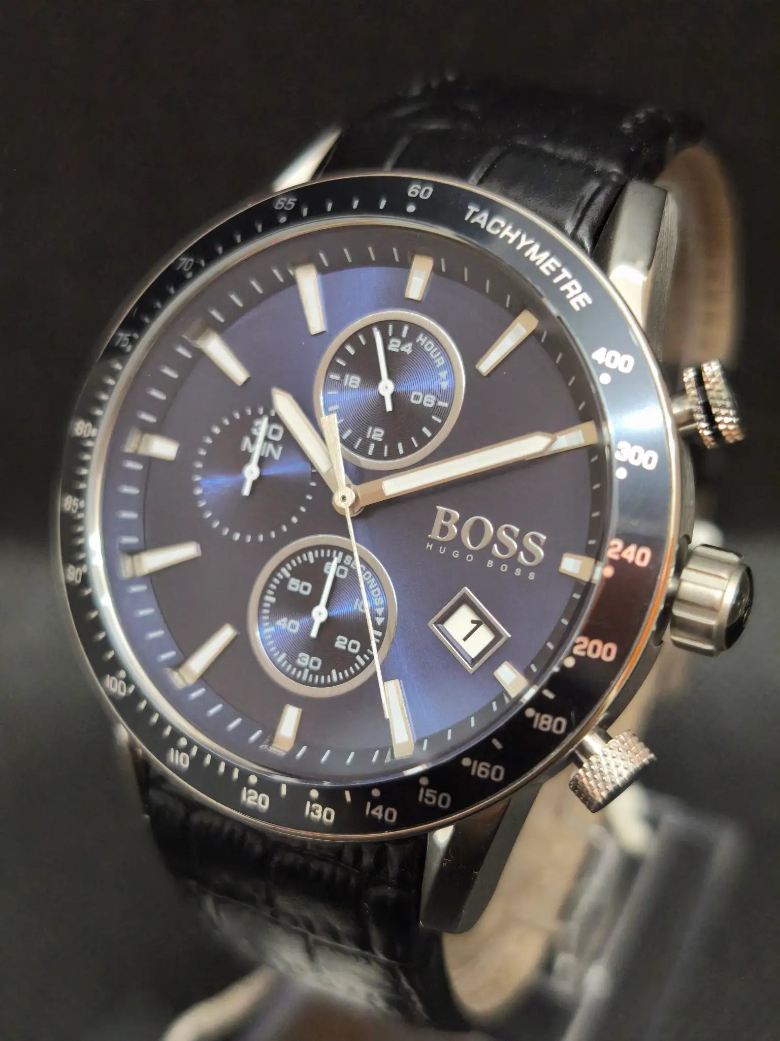 Reloj Hugo Boss Rafale para hombre esfera azul
