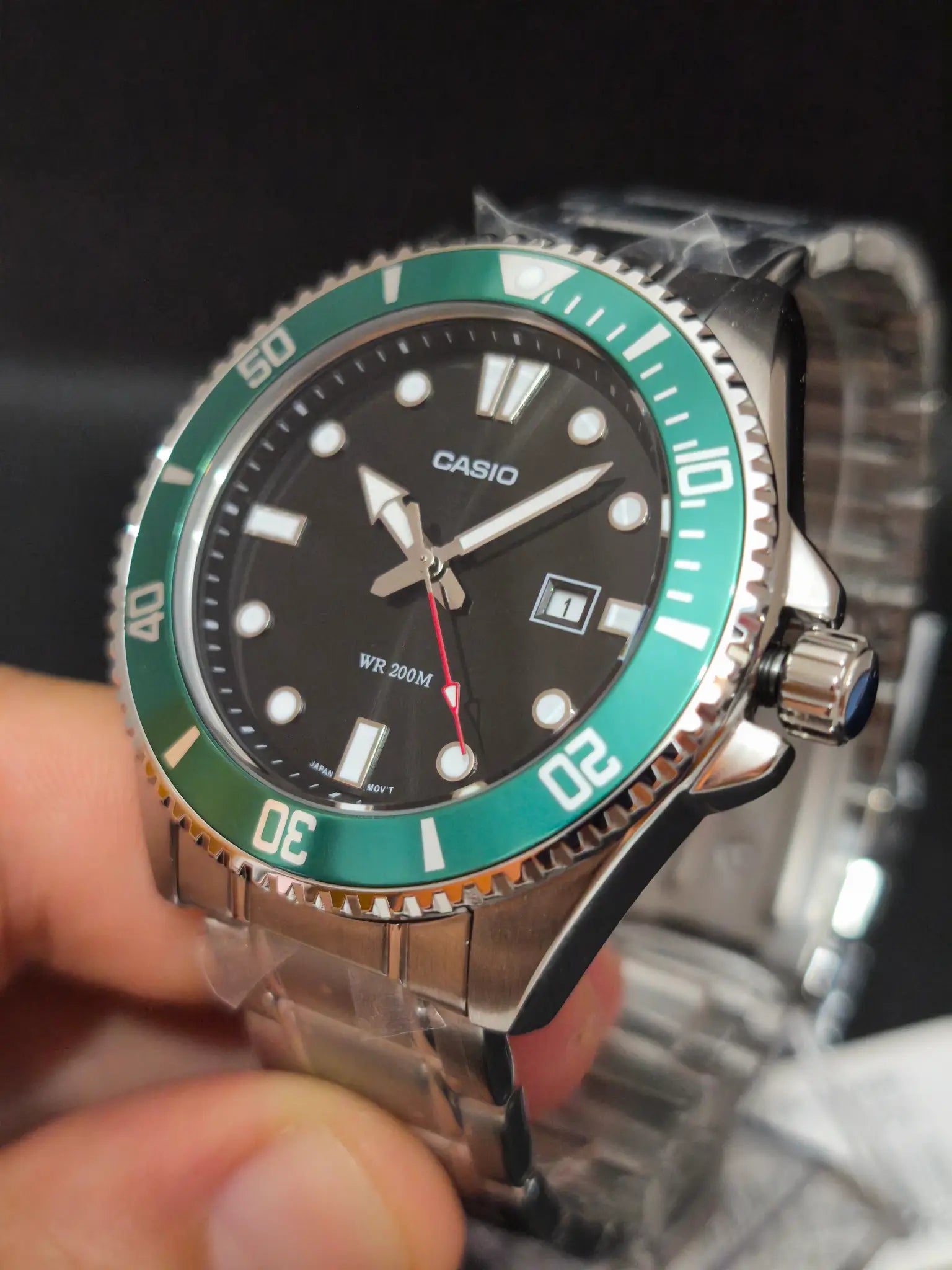 Reloj Casio MDV-107D-3AVDF con caja original y documentación