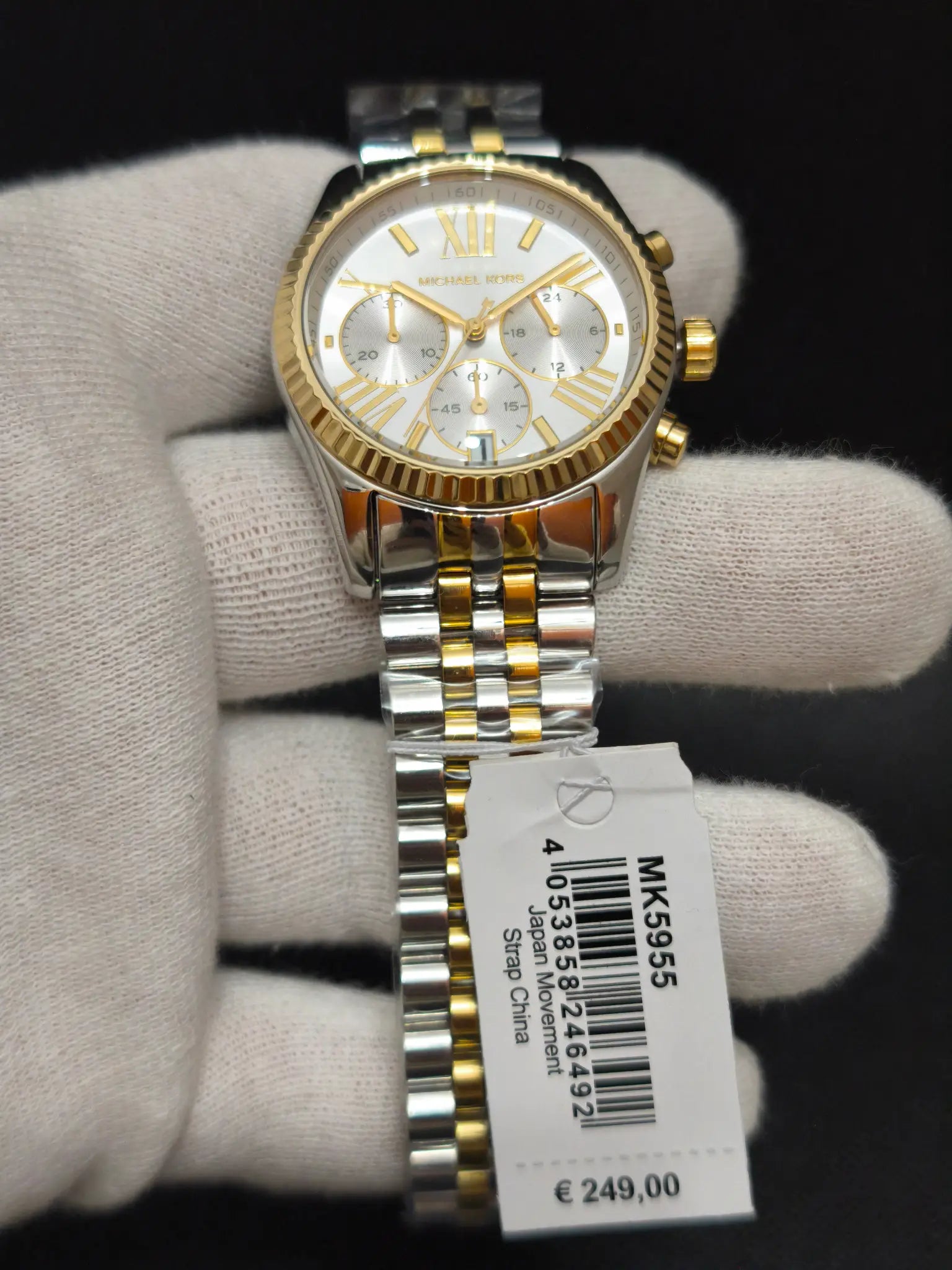 Reloj Michael Kors Lexington MK5955 – Cronógrafo Mujer 38 mm Bicolor