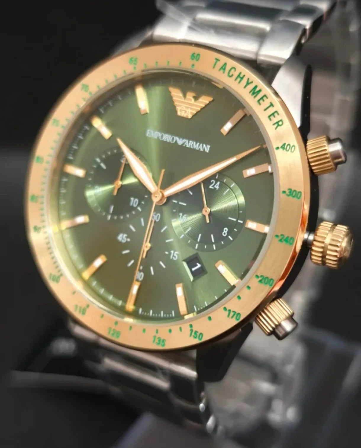 Reloj Emporio Armani AR11454 esfera verde