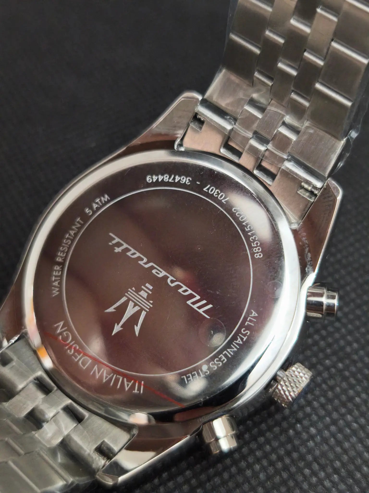 Reloj Maserati Attrazione R8853151022 – Cronógrafo Hombre 43 mm Negro Acero