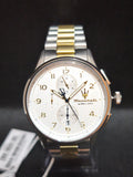 Reloj Maserati Sorpasso R8873624003 cronógrafo hombre 42 mm bicolor esfera blanca