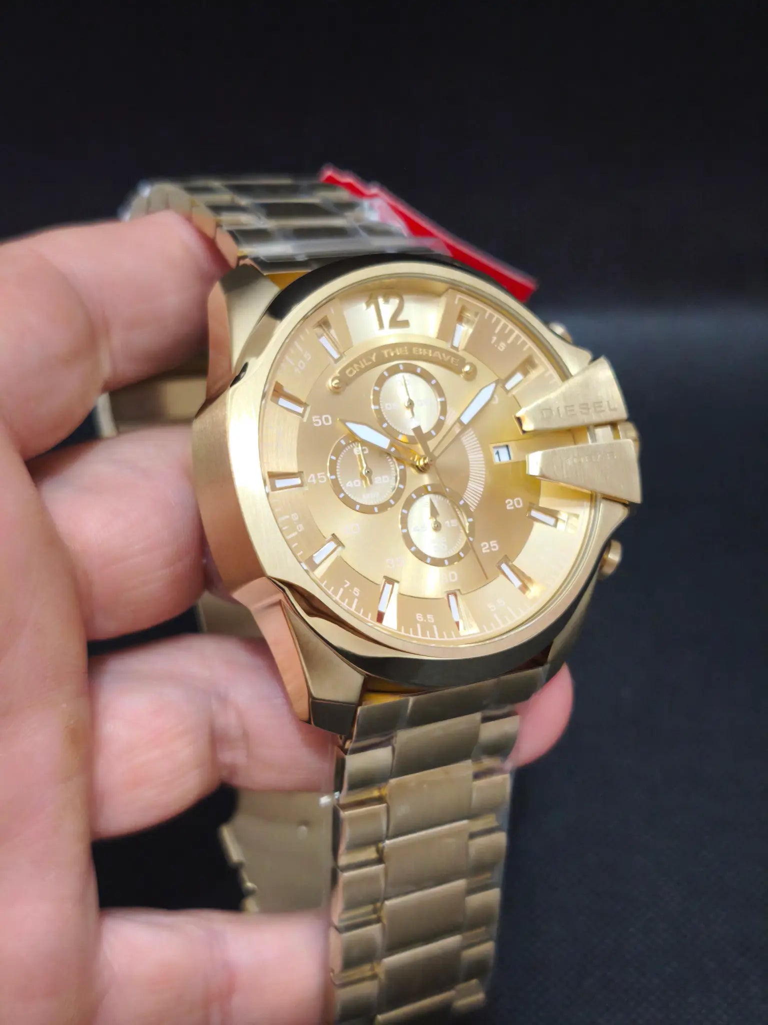 Reloj Diesel Mega Chief DZ4360 con caja original y documentación