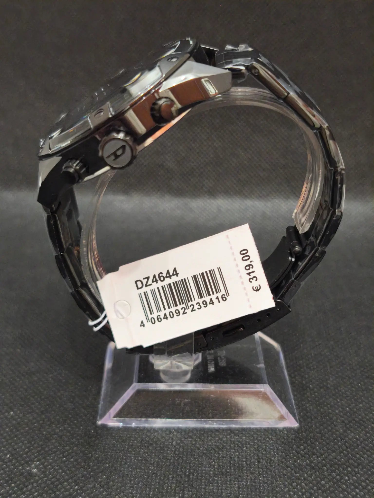Reloj Diesel Spiked DZ4644 – Cronógrafo Hombre 49 mm Negro