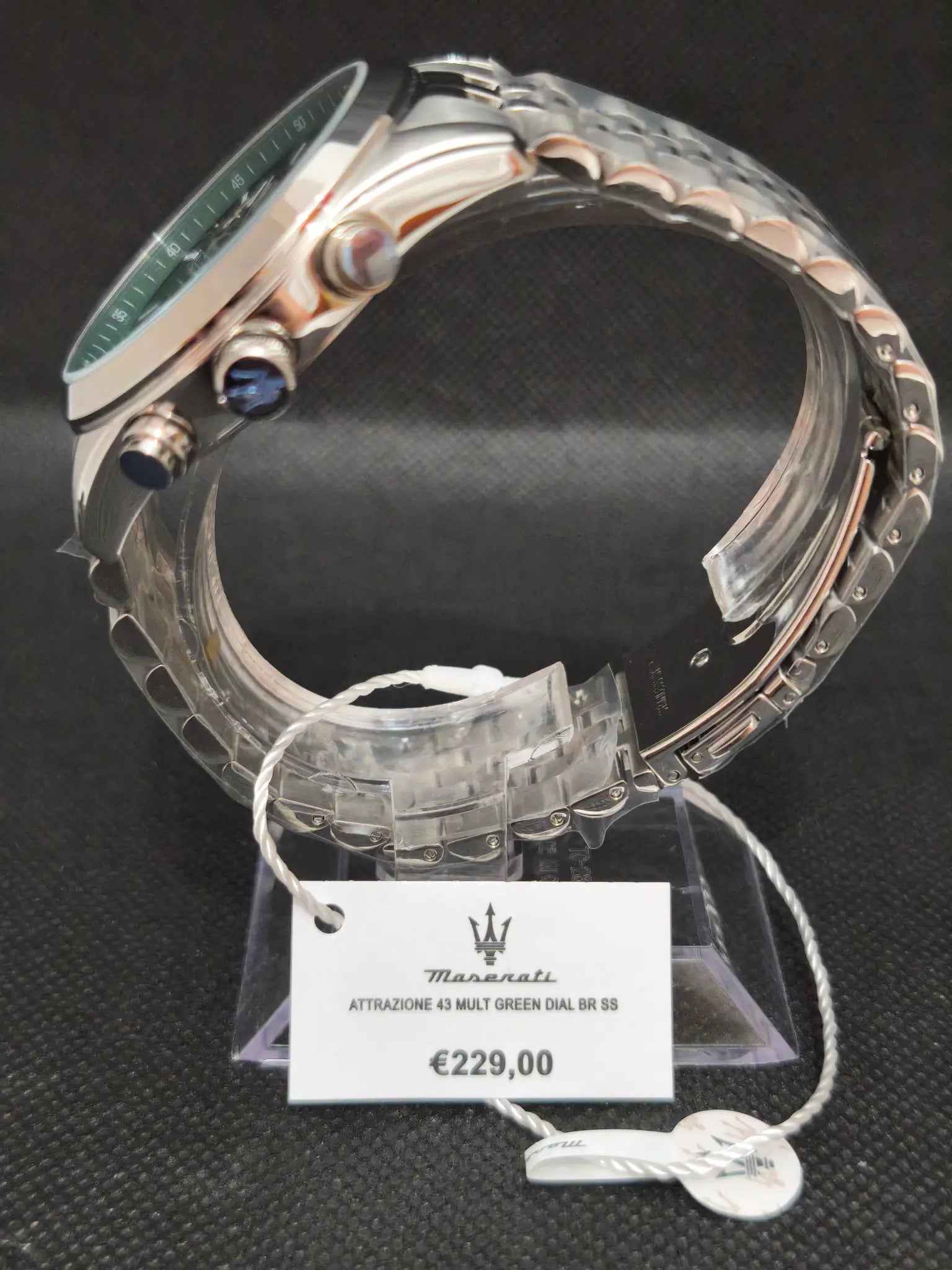 Reloj Maserati Attrazione R8853151023 – Multifunción Hombre 43 mm Verde Sunray