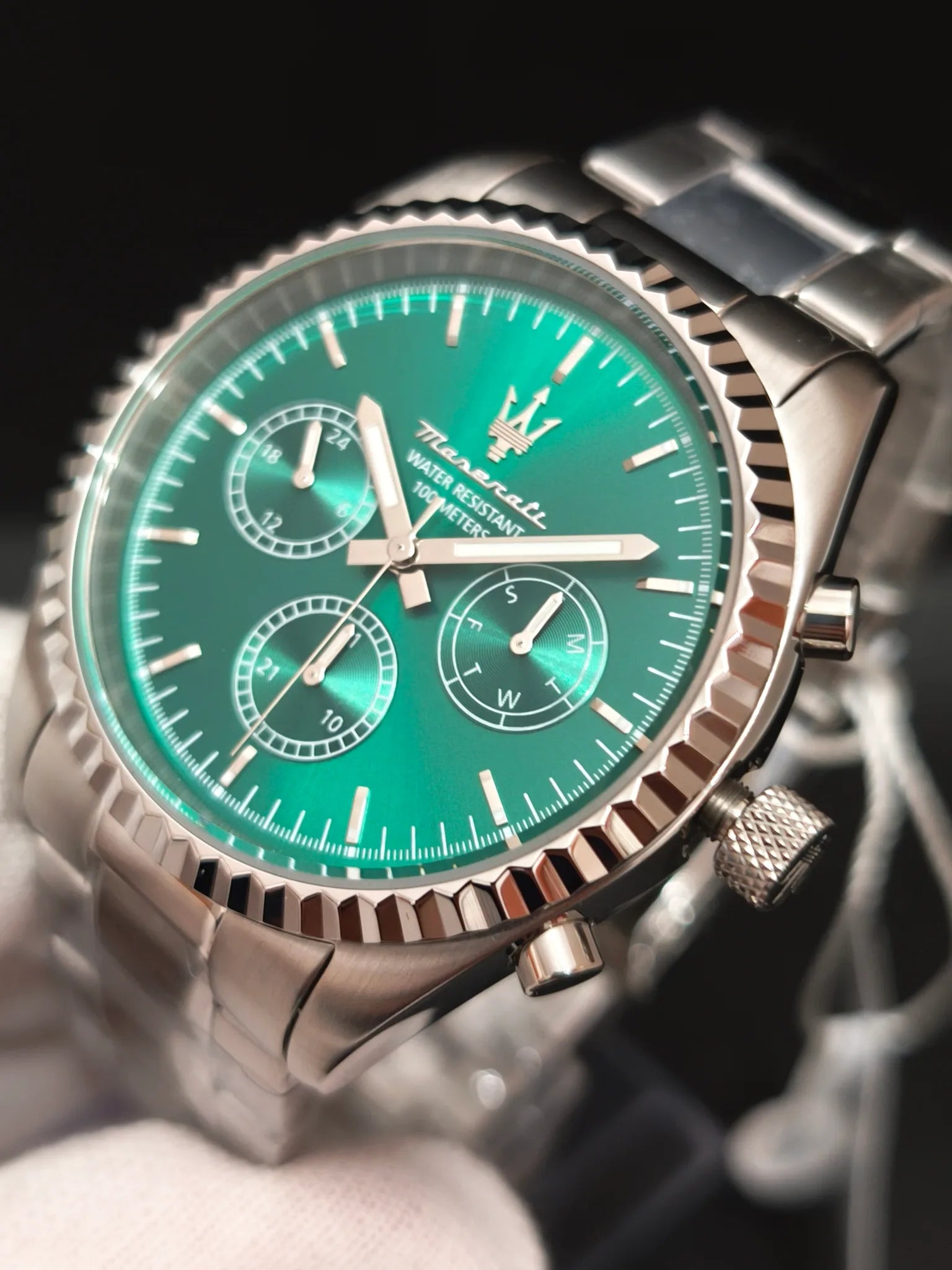 Reloj Maserati Competizione R8853100044 –  Esfera Verde 43 mm