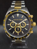 Reloj Michael Kors Layton MK8784 – Cronógrafo Hombre 45 mm Bicolor esfera negra