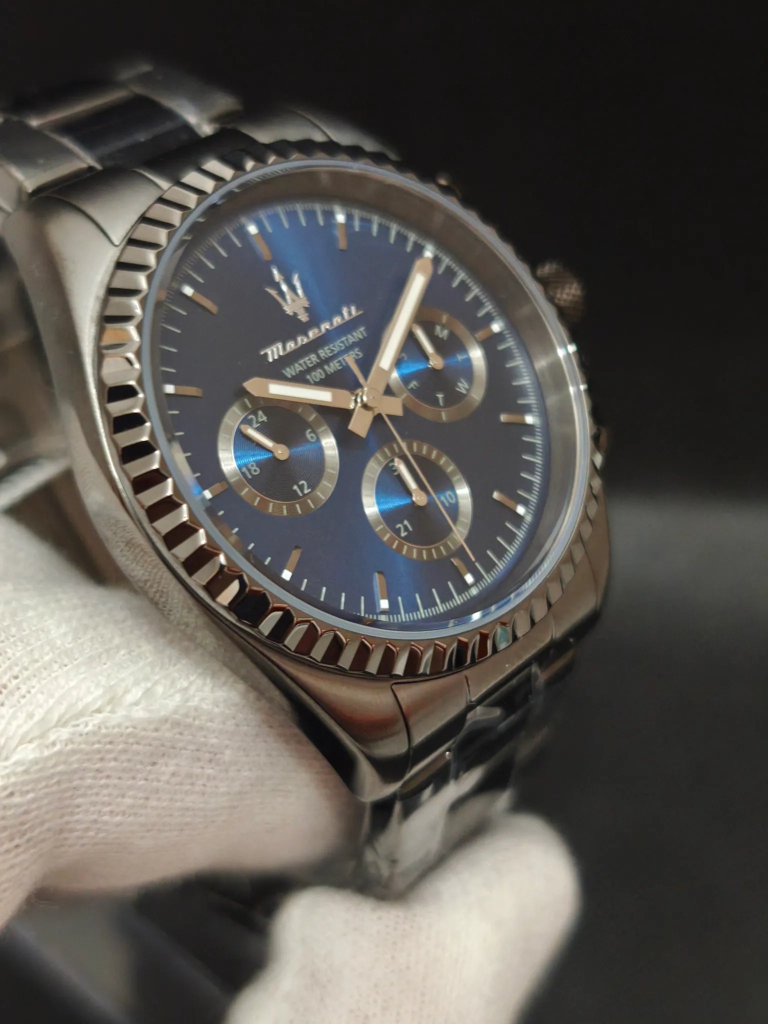 Reloj Maserati Competizione R8853100019 – Multifunción Hombre 43 mm Gris plomo (gunmetal)