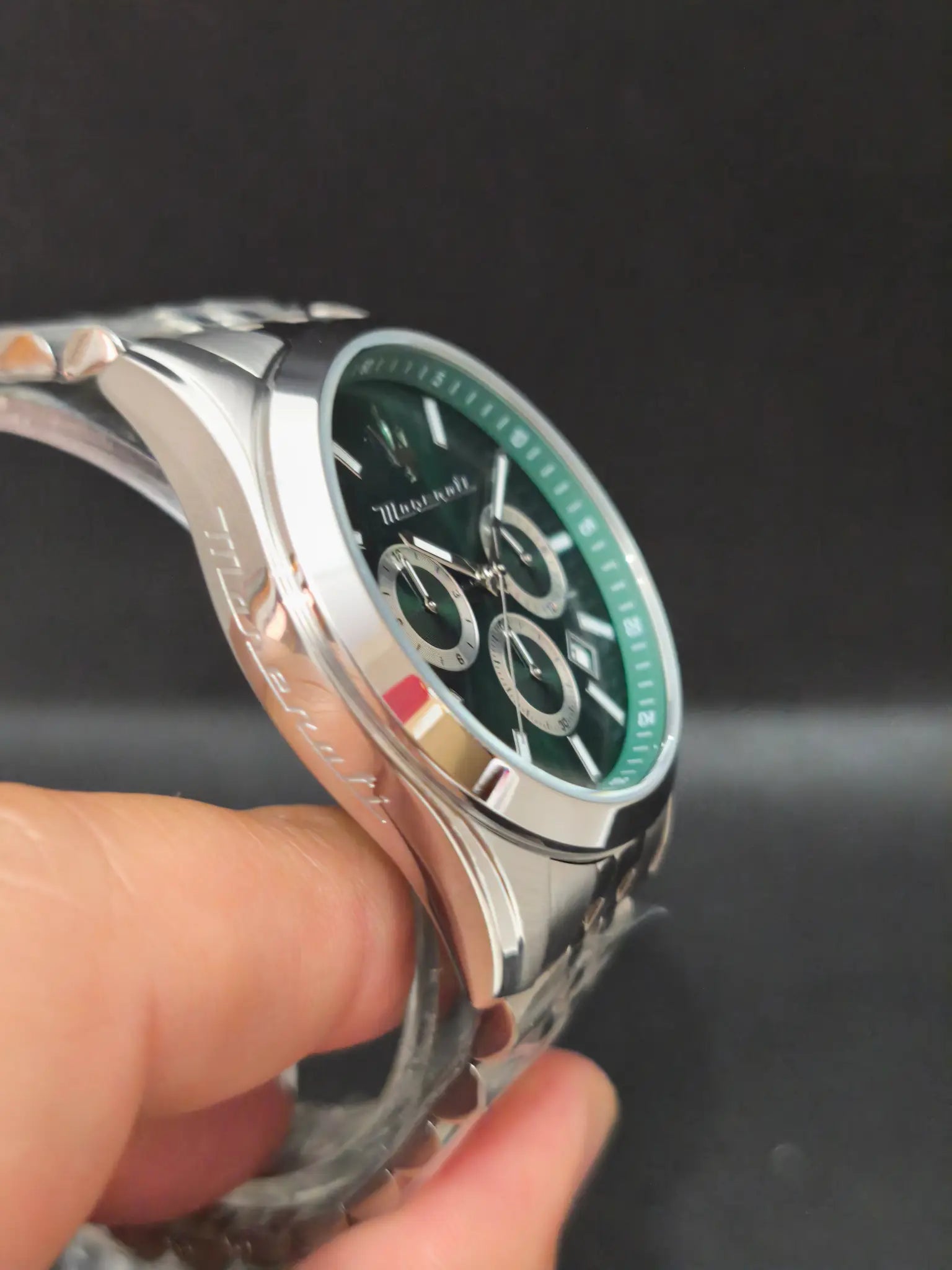 Reloj Maserati Attrazione R8853151023 – Multifunción Hombre 43 mm Verde Sunray