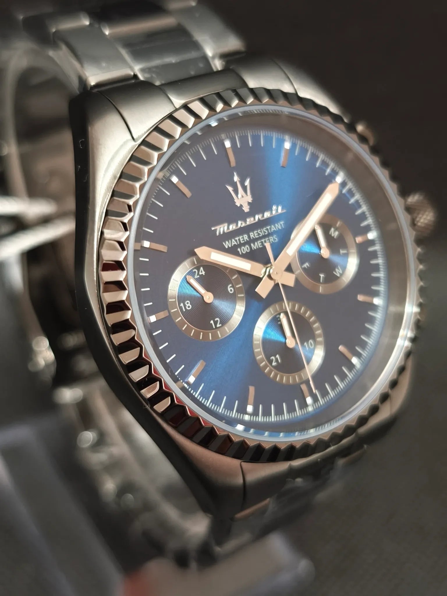 Reloj Maserati Competizione R8853100019 – Multifunción Hombre 43 mm Gris plomo (gunmetal)