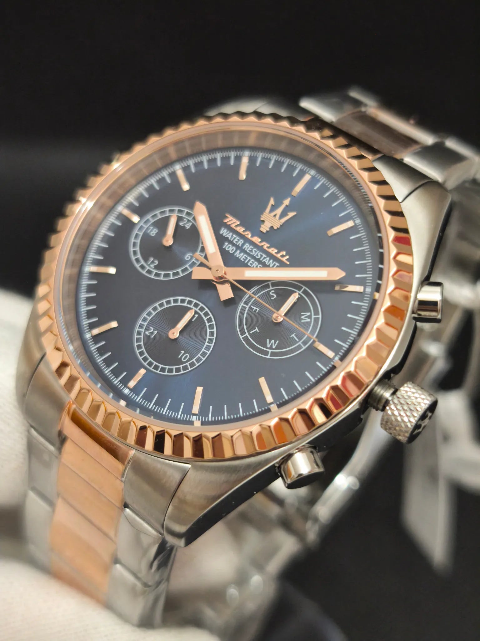 Reloj Maserati Competizione R8853100040 bicolor – 43 mm