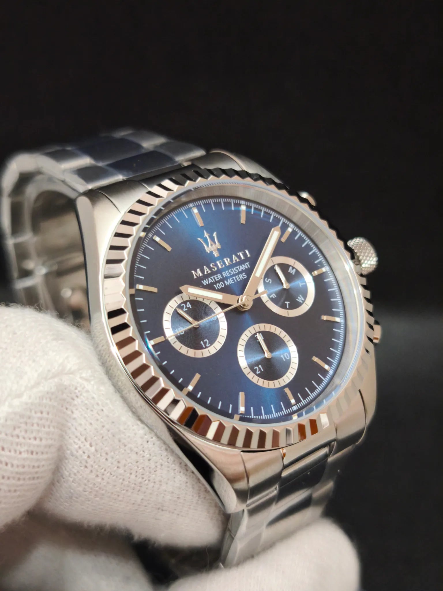 Reloj Maserati Competizione R8853100022 – Multifunción 43 mm Esfera Azul (10 ATM)