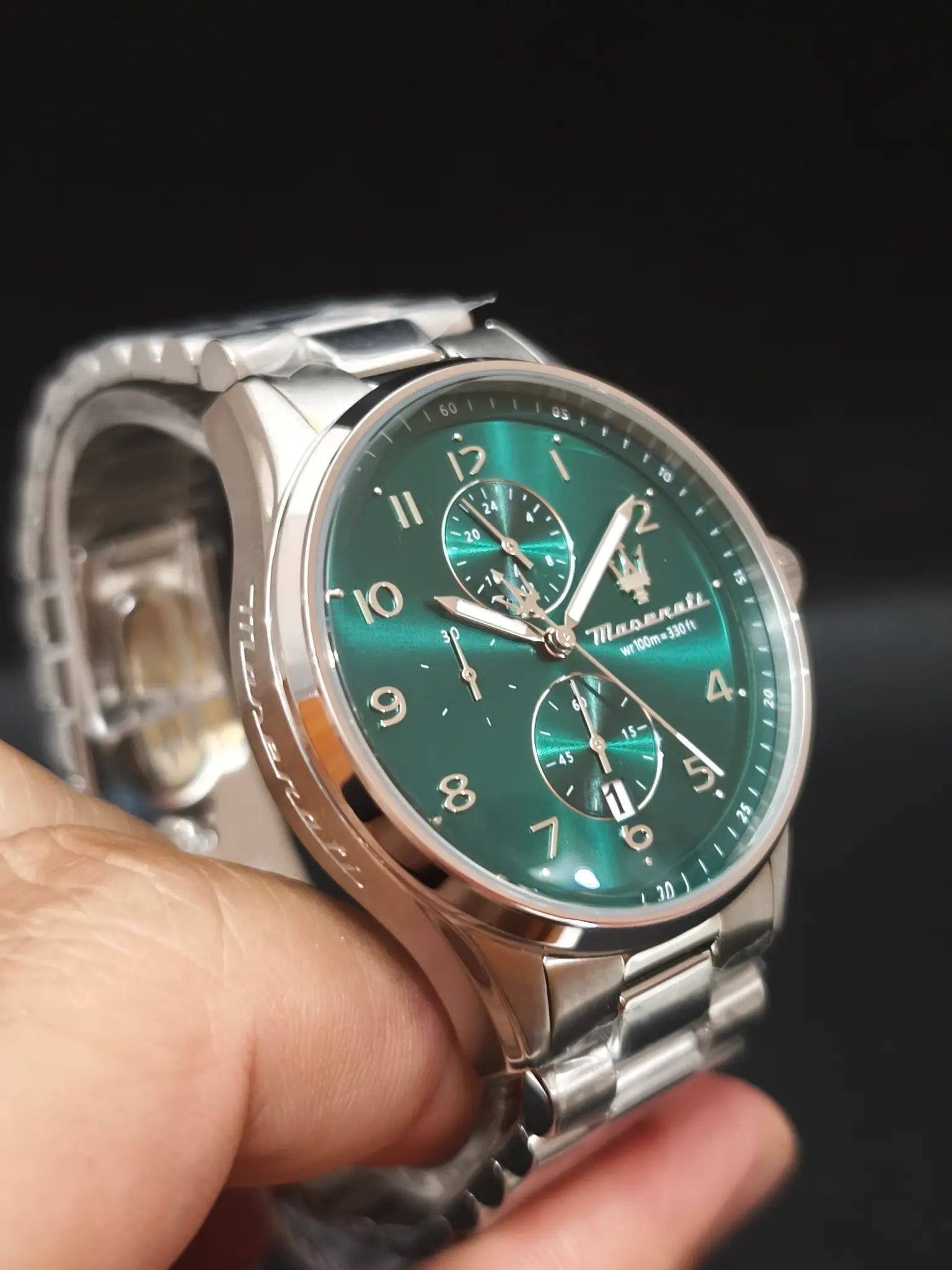 Reloj Maserati Sorpasso R8873624006 – Cronógrafo Hombre 42 mm Verde Sunray