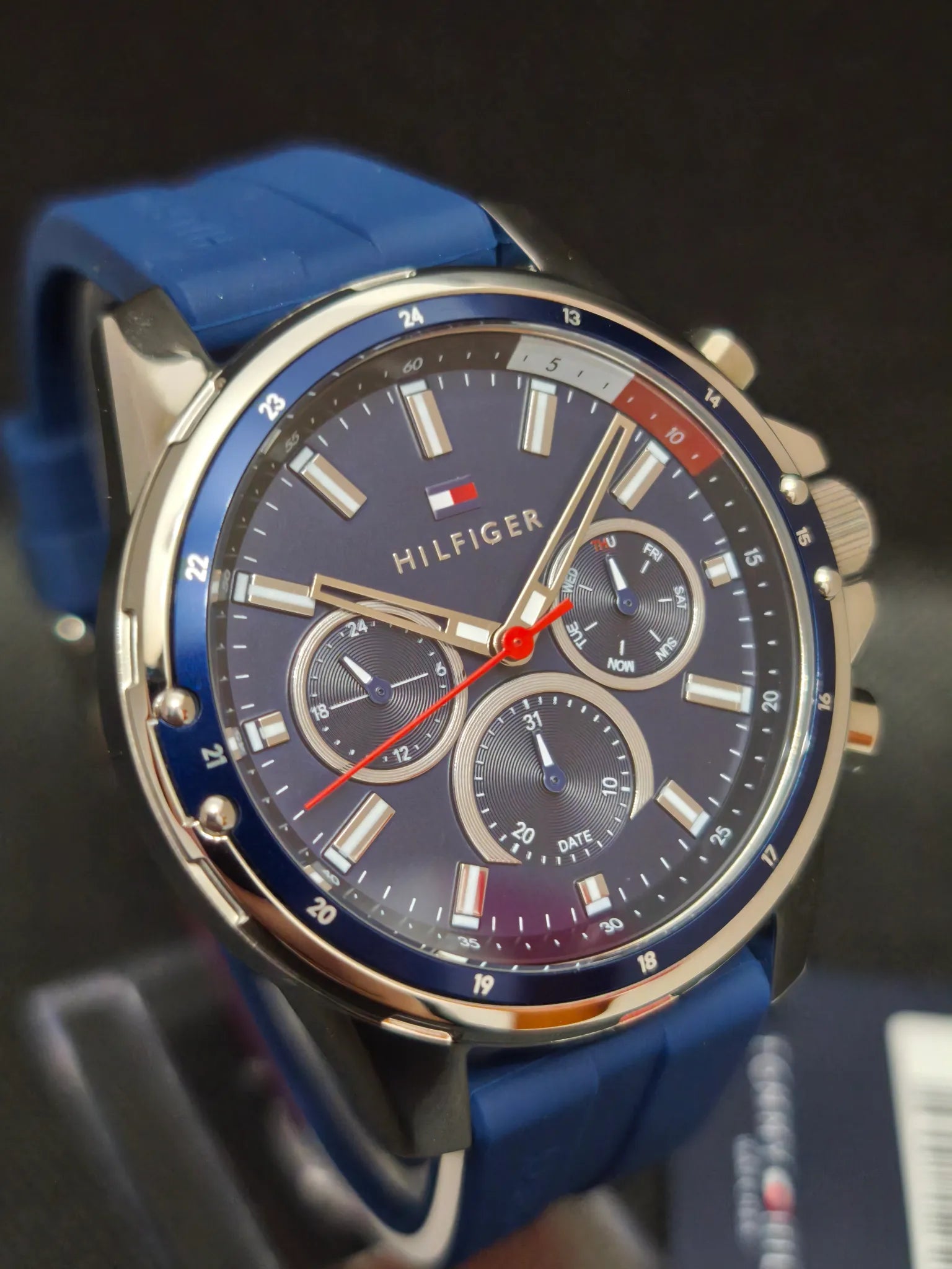Reloj Tommy Hilfiger para hombre correa de silicona 