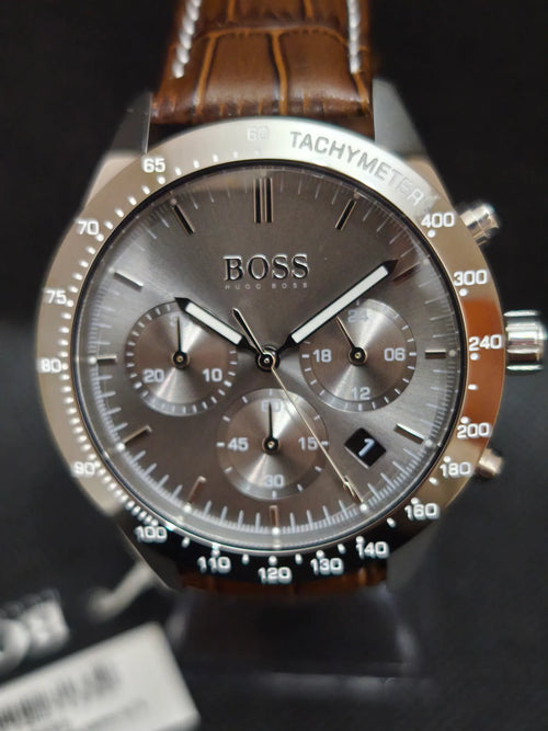 BOSS Talent 1513598 reloj hombre 42 mm esfera gris