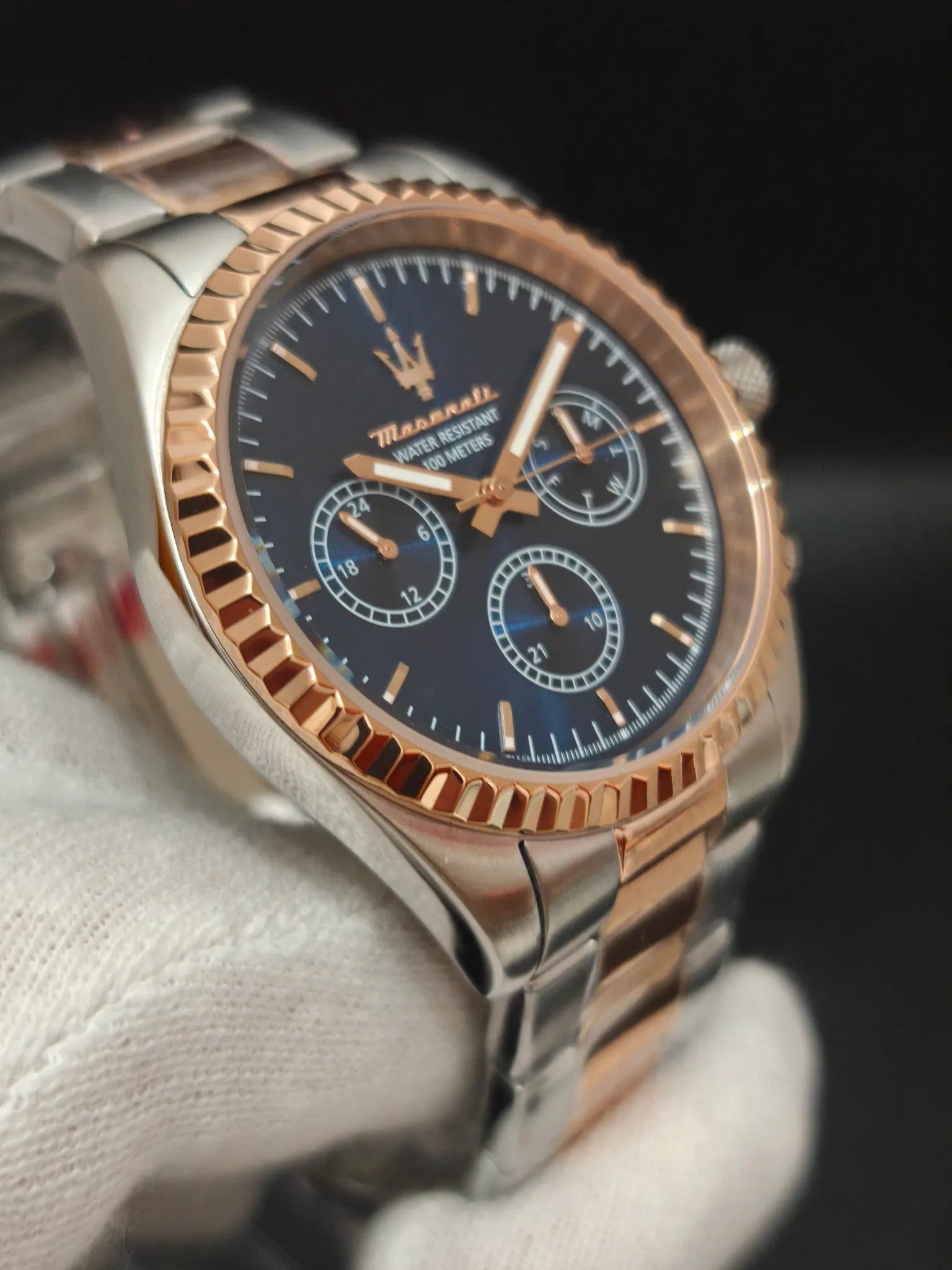 Reloj Maserati Competizione R8853100040 bicolor – 43 mm