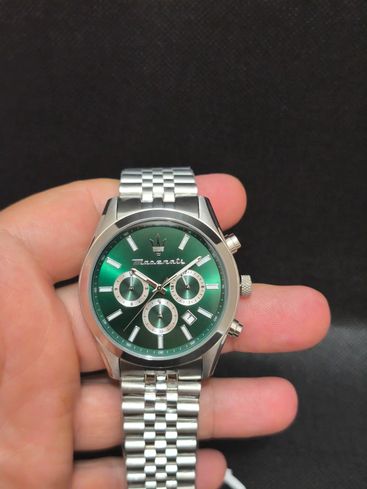 Reloj Maserati Attrazione R8853151023 – Multifunción Hombre 43 mm Verde Sunray