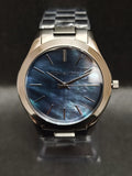 Reloj Michael Kors Slim Runway MK3413 – Cuarzo 3 agujas Mujer 42 mm Esfera gris
