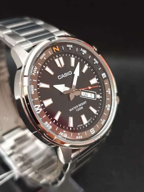 Casio MTD-130D-1A4VDF reloj analógico de acero para hombre
