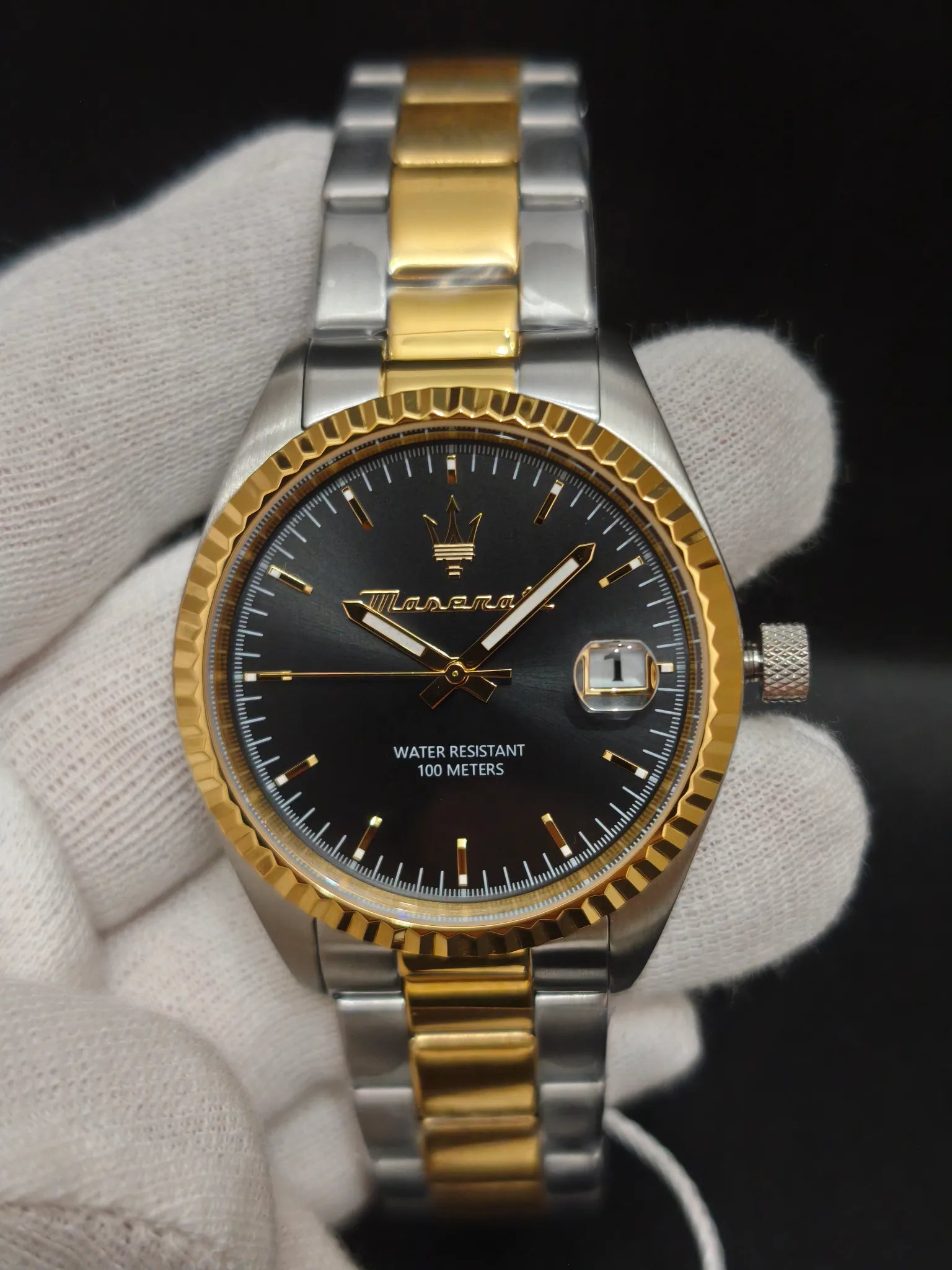 Reloj Maserati Competizione R8853100042 – Cuarzo con fecha Hombre 43 mm Bicolor