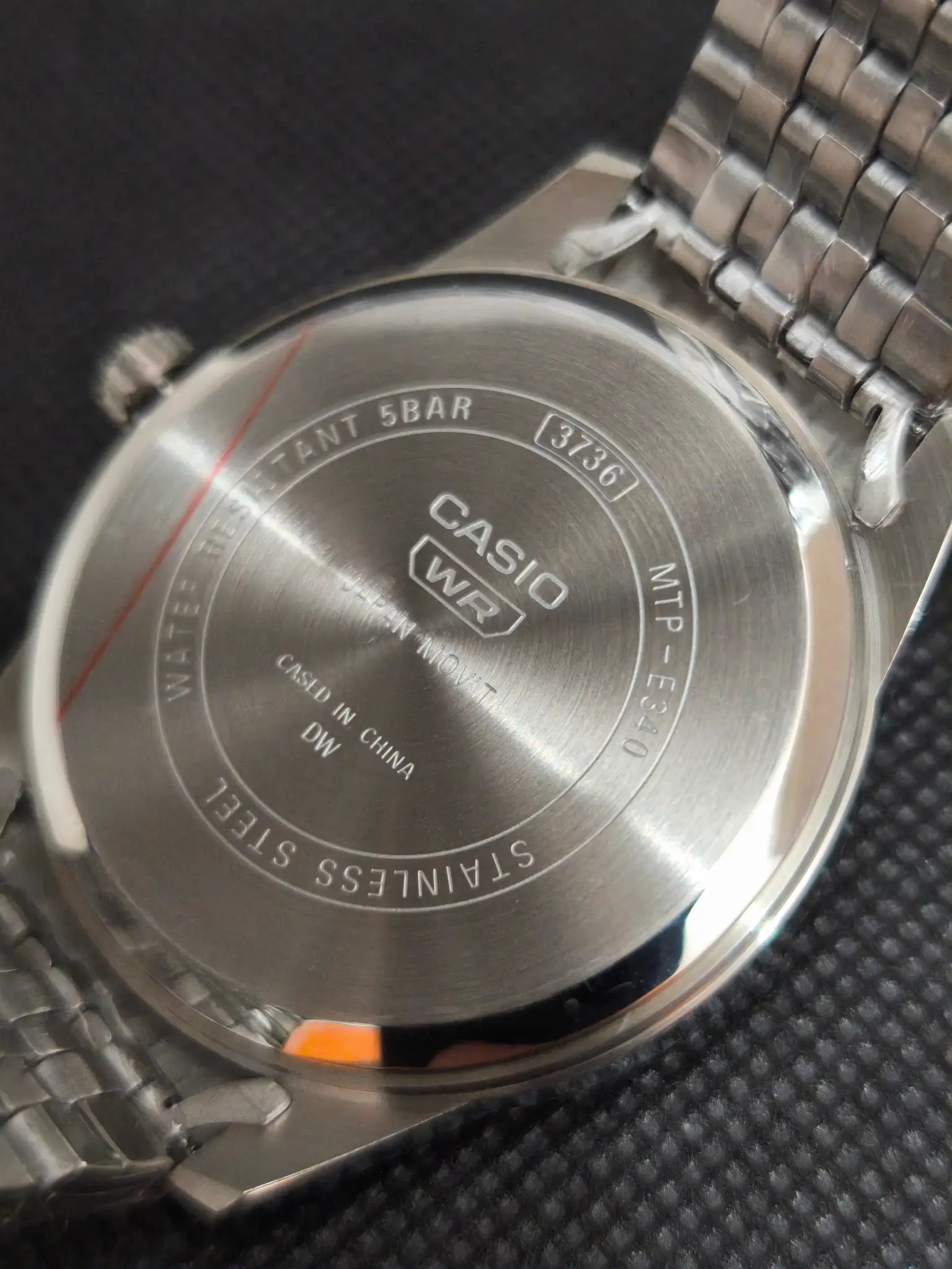 Reloj Casio MTP-E340D-2AVDF – Analógico Hombre 41,5 mm Azul Acero