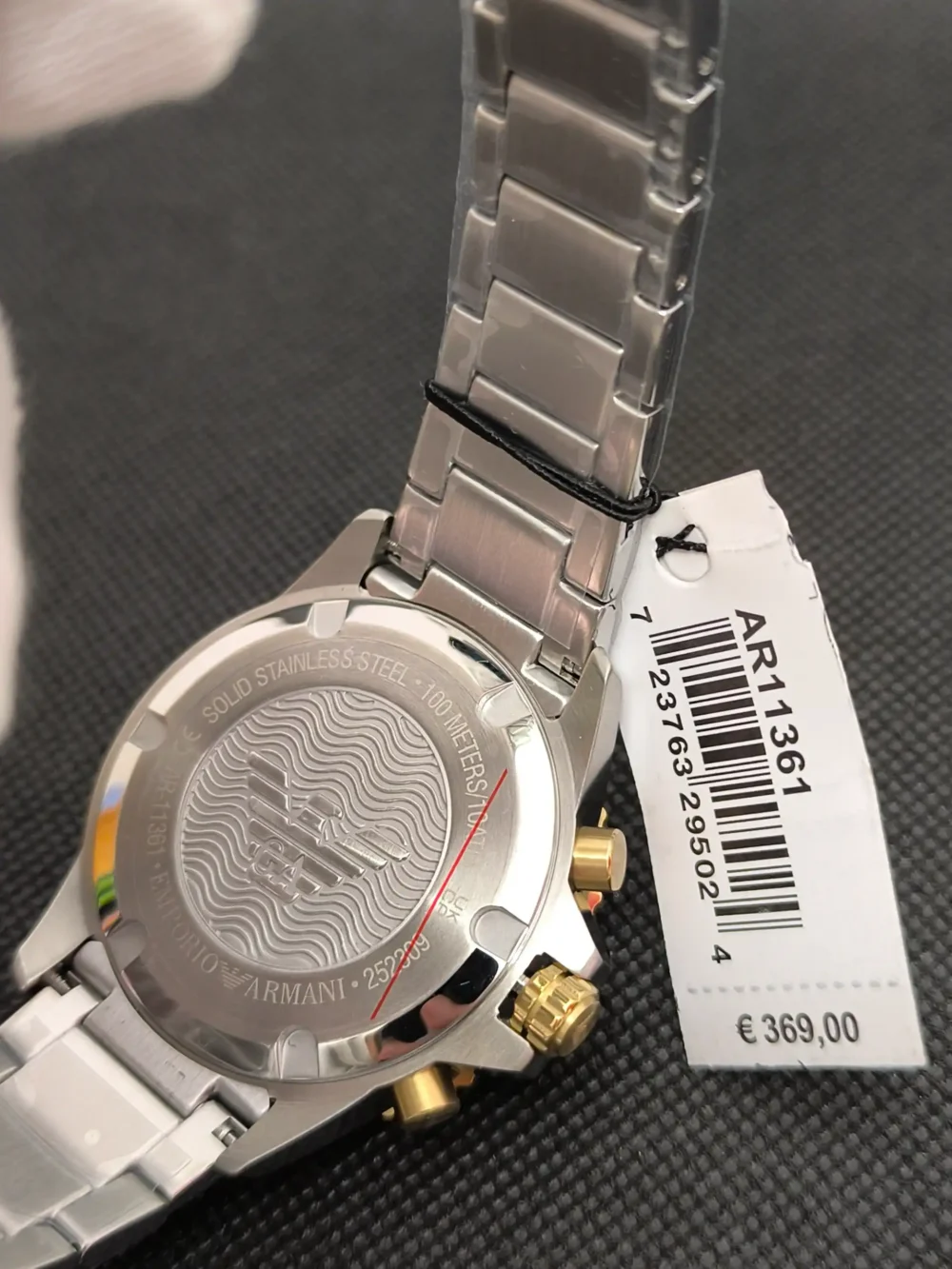 Reloj Emporio Armani Diver AR11361 cronógrafo para hombre, con caja de 43 mm.